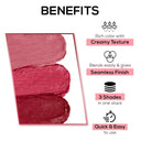 Renee Cosmetics Glam Stack 3 In 1 Lip & Cheek Tint
