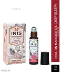 Iris Aromatherapy Roll on Massage Oil (100% Natural) - 10ml
