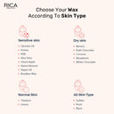 Rica Brazilian Liposoluble Wax for Sensitive Skin (800ml)