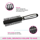 VEGA Round Brush Black - (E14-RB)