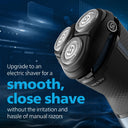 Philips Electric Shaver with Skin Protect Technology & Flex Head - Deep Blue (S3144/03)