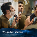 Philips Electric Shaver with Skin Protect Technology & Flex Head - Deep Blue (S3144/03)