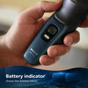 Philips Electric Shaver with Skin Protect Technology & Flex Head - Deep Blue (S3144/03)