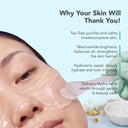 SARA Hydra Aqua Bomb Facial Kit for Skin Brightening & Deep Hydration with Hyaluronic Acid (9 Step) - Single Use