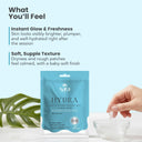 SARA Hydra Aqua Bomb Facial Kit for Skin Brightening & Deep Hydration with Hyaluronic Acid (9 Step) - Single Use