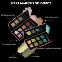 Sugar Blend The Rules Eyeshadow Palette - 07 Ivy (10.4gm)