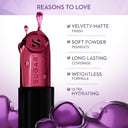 SUGAR Glide Peptide Serum Lipstick with Vitamin E | 1 Swipe Full Coverage (4.2gm)