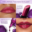 SUGAR Glide Peptide Serum Lipstick with Vitamin E | 1 Swipe Full Coverage (4.2gm)