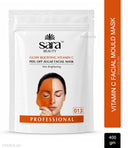 Sara Beauty Glow Boosting Vitamin C Peel Off Algae Facial Mask - Skin Brightening (400gm)