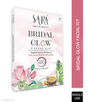 Sara Bridal Facial Kit For Glowing Skin With Haldi & Gotu Cola For Bridal Glow & Radiant Skin (41gm)