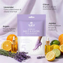 Sara Korean Melt & Glow Pedicure & Manicure Kit With Paraffin Wax Mask (5 Steps) - Single Use