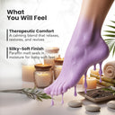 Sara Korean Melt & Glow Pedicure & Manicure Kit With Paraffin Wax Mask (5 Steps) - Single Use