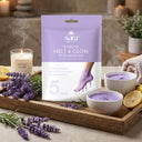 Sara Korean Melt & Glow Pedicure & Manicure Kit With Paraffin Wax Mask (5 Steps) - Single Use