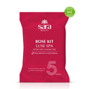 Sara Rose Kit Luxe Spa Pedicure & Manicure (5 Steps) - Single Use