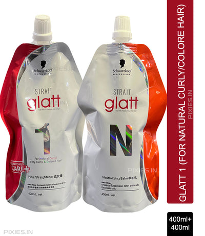 Schwarzkopf Strait Glatt No.1 + Neutralizing Balm N