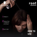 Schwarzkopf Root Retouch Temporary Root Cover Hair Color Spray (120ml)