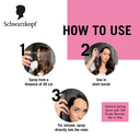 Schwarzkopf TAFT Power Hold 5 Hair Spray for Heat Protection, Gives Cashmere like Softness (250ml)