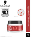 Schwarzkopf TAFT Power V12 Hair Gel With Speed Hold Technology, Non-stick & Easy to Wash off (250ml)