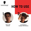 Schwarzkopf TAFT Power V12 Hair Gel With Speed Hold Technology, Non-stick & Easy to Wash off (250ml)