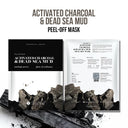 SeaSoul Peel-Off Mask Activated Charcoal & Dead Sea Mud (400gm)