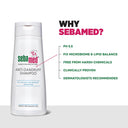 Sebamed Anti-Dandruff Shampoo, pH 5.5Ipiroctone Olamine Fights Dandruff Causing Fungii (200ml)