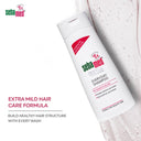 Sebamed Everyday Shampoo,PH 5.5, Normal To Dry Hair, Extra Mild Formula, Gives Moisture & Volume (200ml)