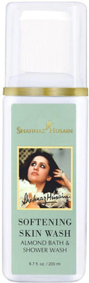 Shahnaz Husain Softening Skin Wash - Almond Shower & Cream - (200ml)