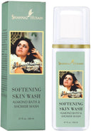 Shahnaz Husain Softening Skin Wash - Almond Shower & Cream - (200ml)