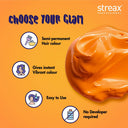 Streax Professional Hold & Play Funky Colours - Oomphy Orange (100gm)
