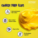 Streax Professional Hold & Play Funky Colours - Zesty Yellow (100gm)