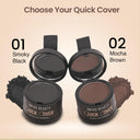 Swiss Beauty Quick Cover Touch-up Powder - Smoky Black (4gm)