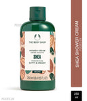 The Body Shop Shea Shower Cream, Hydrates & Cleanses, Non-Drying & Creamy (250ml)