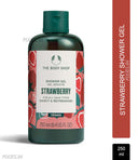 The Body Shop Strawberry Shower Gel, Fruity Fragrance with Strawberry Seed Oil, All Skin Types (250ml)