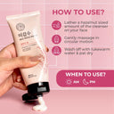 The Face Shop Rice Water Bright Korean Cleanser - Best Face Wash for Even Tone & Glowing Skin