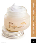The Face Shop Ceramide & Rice Moisturizer - Korean Day Cream for Barrier Repair & Glass Skin Glow (50ml)