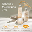 The Face Shop Ceramide & Rice Moisturizer - Korean Day Cream for Barrier Repair & Glass Skin Glow (50ml)