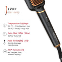 UrbanYog MakeMeeBold Frizz Free Straightening Brush For Hair (1 Pc)