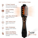 UrbanYog MakeMeeBold Hair Dryer and Volumizer Hot Air 3 in 1 Styling Brush - Rose Gold (1 Pc)