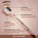Vega Make-up brush Eye Groomer MBN-09 (Rose Gold)