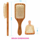 VEGA Paddle Brush (Wooden) - (E2-PBB)