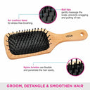 VEGA Paddle Brush (Wooden) - (E2-PB)