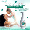 Venusia Baby Intensive Moisturizing Lotion For Dry & Ultra Dry Skin|24 hrs Moisturization (300gm)