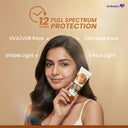 Venusia Sun Tint SPF 115, Highest SPF, Matte-finish, Brightening and Lightweight (50gm)