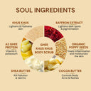 Vedic Valley Ghee & Khus Khus Detan Body Scrub (250gm)