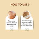 Vedic Valley Ghee & Khus Khus Detan Body Scrub (250gm)