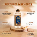 Vedic Valley Refreshing Oud Chandan Hair & Body Wash (300ml)