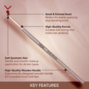 Vega Make-up brush Bindi Brush MBN-16 (Rose Gold)