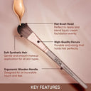 Vega Make-up brush Foundation Brush MBN-01 (Rose Gold)