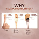 Vega Make-up brush Foundation Brush MBN-01 (Rose Gold)