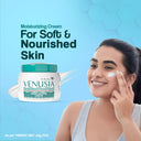 Venusia Moisturizing Cream, Body & Face Cream,24 hrs Moisturization (100gm)